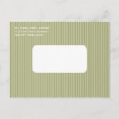 写真を使用した住所の変更 案内ポストカード (裏面)