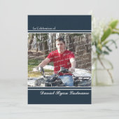 写真を使用した業績の名誉 招待状 (スタンド正面)