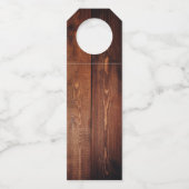 写真を使用して独自の初めてのクリスマスを作成する ボトルネックタグ (裏面)