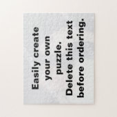 写真を使用して自分のパズルを簡単に作成 ジグソーパズル (縦)