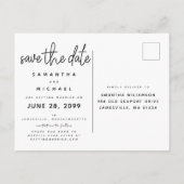 写真を保存した後で幸せに 案内ポストカード (裏面)