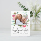 写真を保存した後で幸せに 案内ポストカード (スタンド正面)