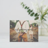 写真を保存する名刺 |はがき 案内ポストカード (スタンド正面)