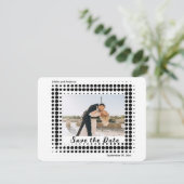 写真を保存する日付カード新郎新婦の結婚式の日 (スタンド正面)