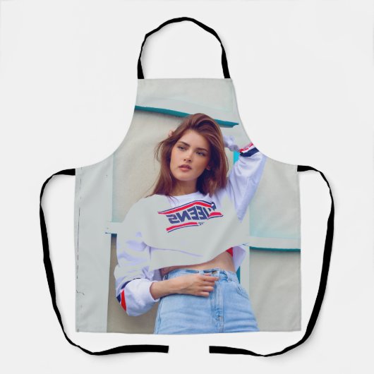 写真を変更して自分のものにする エプロン (正面)