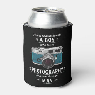 写真を愛する男の子を決して過小評価しない 缶クーラー