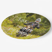 写真を持つアクションボーイの16歳の誕生日 ペーパープレート (アングル)