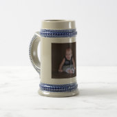 写真を持つカスタムなステイン ビールジョッキ (正面左)