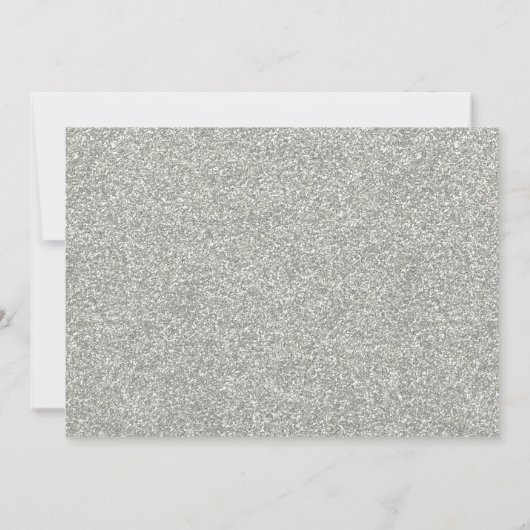 写真を持つ冬の不思議の国の誕生日の招待状 招待状 (裏面)