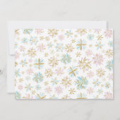 写真を持つ冬のONEderlandの招待状 招待状 (裏面)