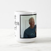 写真を持つ最も最高のな祖父 コーヒーマグカップ (中央)