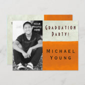 写真を挿入 ~ 卒業式 / 招待状 (正面/裏面)