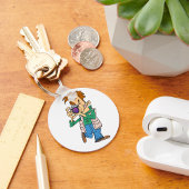 写真を撮っている人 キーホルダー