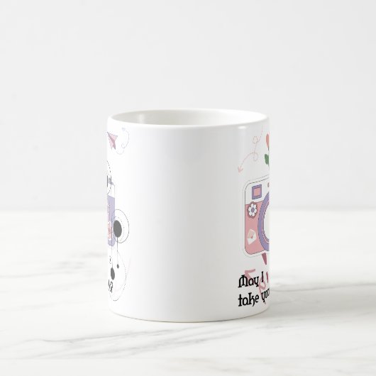 写真を撮ってもいい？ コーヒーマグカップ (中央)
