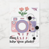 写真を撮ってもいい？ フードラベル (シングルラベル)