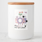 写真を撮ってもいい? フードラベル (正面)