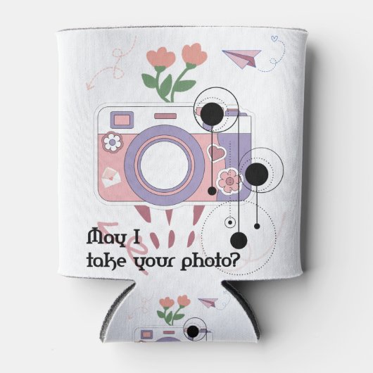 写真を撮ってもいい？ 缶クーラー (正面)