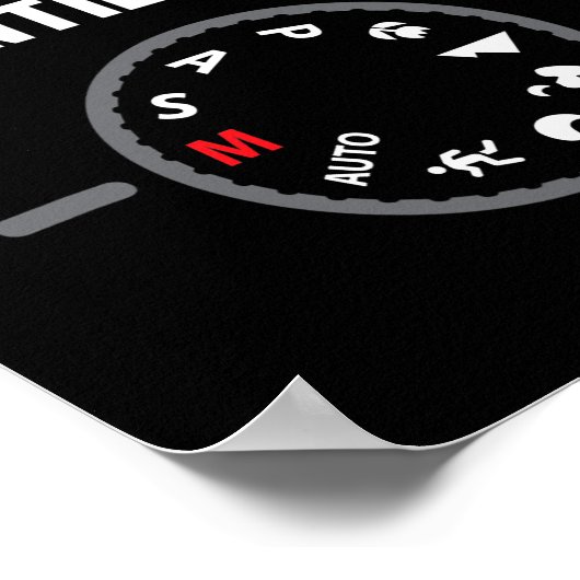 写真を撮るまでは誰もが写真おもしろい家だ ポスター (角)