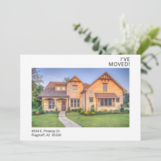 写真を移動しモダンた 案内状 (スタンド正面)