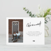 写真を移動カスタムしたモダンシンプルぞ 案内状 (スタンド正面)