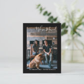 写真を移動パーソナライズされた ポストカード (スタンド正面)