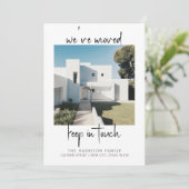 写真を移動モダンしました 案内状 (スタンド正面)