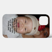 写真を簡単に追加してパーソナライズされたカスタムいる Case-Mate iPhoneケース (裏面 (横))
