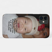 写真を簡単に追加できパーソナライズされたるカスタム Case-Mate iPhoneケース (裏面(横))