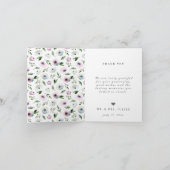 写真を結婚する最も最高のな日は感謝していしています サンキューカード (内部)