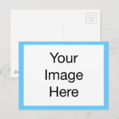「写真を転送」 ポストカード (正面/裏面)