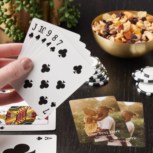 写真を追加してテキストのトランプを作成 トランプ (インサイチュ)