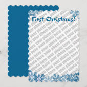 写真を追加してホリデーカードを作成 シーズンカード (正面/裏面)