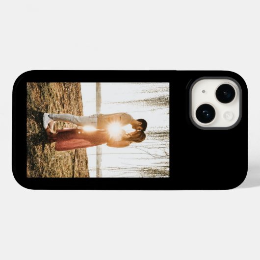 写真を追加して写真を個人用にカスタマイズ設定 Case-Mate iPhoneケース (裏面 (横))