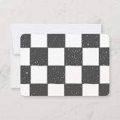 写真を追加するチェスのトーナメント誕生日for Boys 招待状 (裏面)