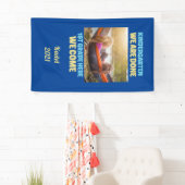 写真を追加する幼稚園の卒業1年生 横断幕 (インサイチュ)