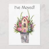 写真を追加する水彩のおとぎ話はがき ポストカード (正面)