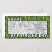 写真を追加するSt Patsカットアウトフレーム – ウィーブ (正面/裏面)