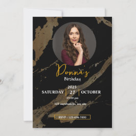 [写真を追加祝]誕生日に参加しよう！ 招待状