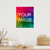 写真を追加 おしゃれ モダン シンプル テンプレート オーダーメイド ポスター (キッチン)