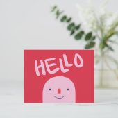 写真を追加 - パーソナライズされたハローコネクションズプリント ポストカード (スタンド正面)