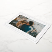 写真を追加 | メリークリスマス＆ハッピーニューイヤー 箔シーズンカード (回転した状態)