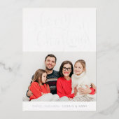 写真を追加 | メリークリスマス ホリデー カー (フォイル仕様) (正面)