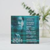 写真を追加 2011年卒業招待状 サイエンスフィクション ブルー5 招待状 (スタンド正面)