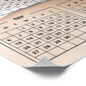 写真を追加 2026 カレンダー写真 ポスター (角)