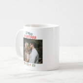 写真を追加Merry Christmas コーヒーマグカップ (正面左)