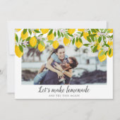 写真を飾ろう 日程変更のお知らせカード 招待状 (正面)