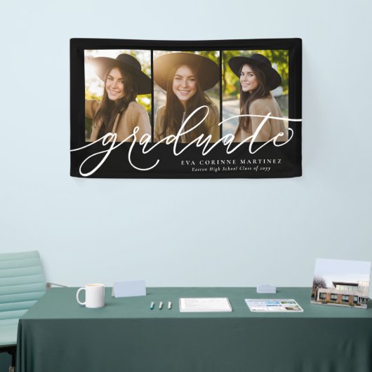 写真を3回出す 横断幕 (トレードショー)