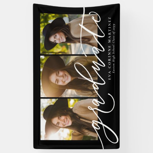 写真を3回出す 横断幕 (縦)