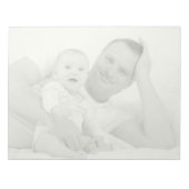 写真をB & Wライトトーンの背景に自動変換 ノートパッド (正面)