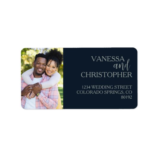 写真アドレス ラベル (正面)